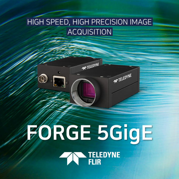 식품 생산 속도 향상을 위한 Forge 5GigE 고속, 고정밀 카메라