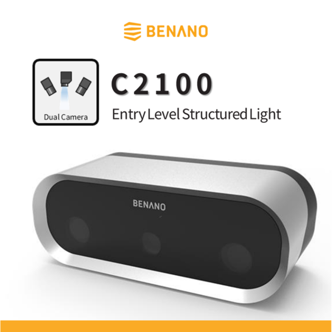 [화인스텍] Benano의 C2100, 구조광 듀얼 카메라로 구현하는 산업용 3D 검사