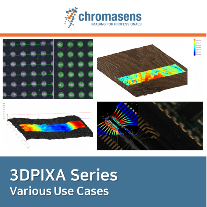 [화인스텍]3D데이터와 2D컬러 이미지를 동시에! Chromasens 3DPIXA 시리즈