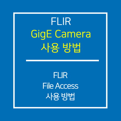 FLIR_File Access 사용 방법