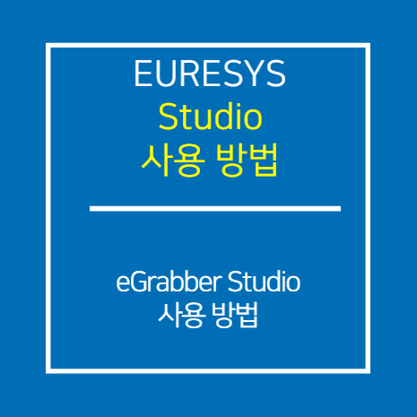 EURESYS_eGrabber Studio 기본 사용 방법